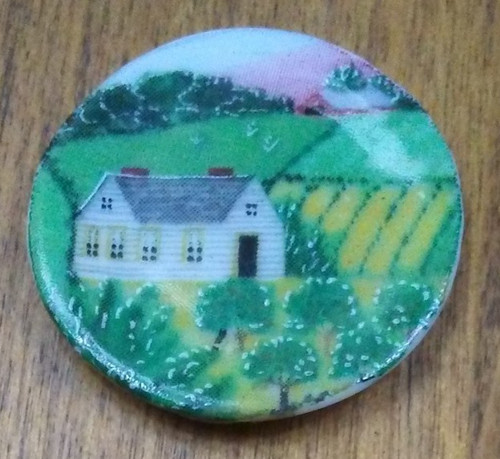 Piatto vintage miniatura - piatto, in