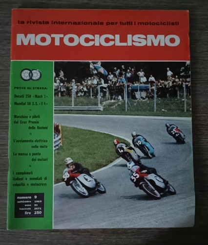 Motociclismo 1965 ducati - motociclismo,