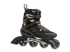 ROLLERBLADE PATTINI IN LINEA UNISEX  07958600 816  ZETRABLADE NERO/ARGENTO