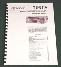 Kenwood TS-811A Manuale di