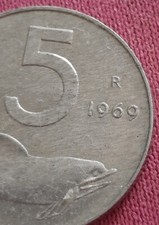 1969 5 Lire Coin