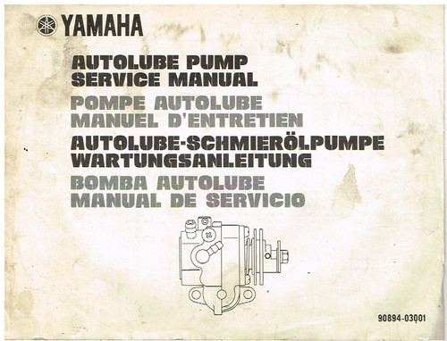 Pompa autolube yamaha - pompa,
