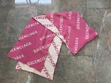 Sciarpa Balenciaga logo