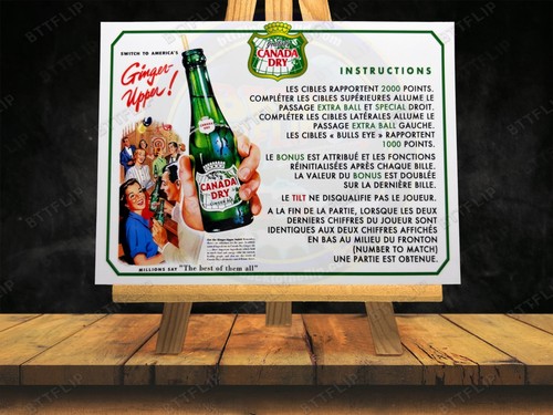 Gottlieb canada dry 1976 - gottlieb,