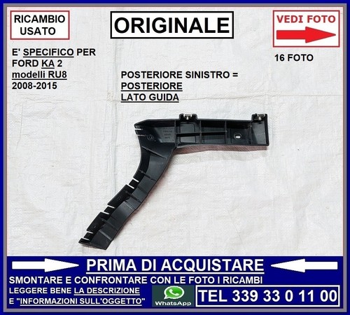 Supporto staffa paraurti - staffa,