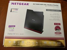 NETGEAR AC1600 ROUTER MODEM VDSL/ADSL WIFI MODELLO D6300  - USATO