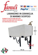 Pilozza sospesa graniglia - sospesa, in
