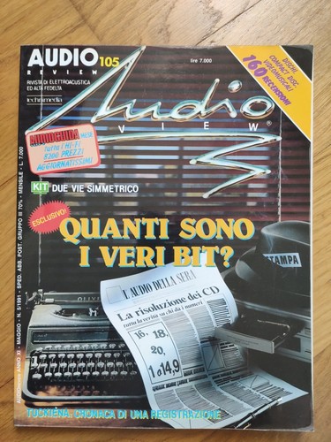 Rivista audio review - rivista, maggio