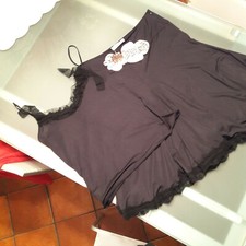 Completo gonna e top nero con