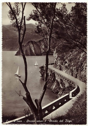 Lago iseo strada - d'iseo, verso