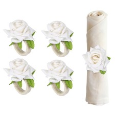 4 Pezzi Anelli per Tovaglioli