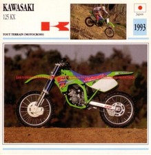 KAWASAKI KX 125 KX125 1993 