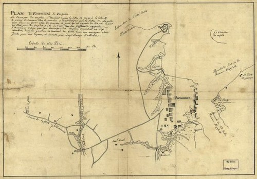 Mappa 1781 plan de - 1781,