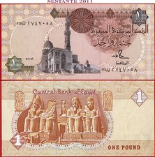 EGITTO 1 STERLINA 1992 P 50d UNC spedizione gratuita da 100$