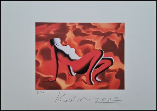 Mark kostabi senza titolo - senza, x