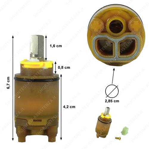 Cartuccia per rubinetto - mm,