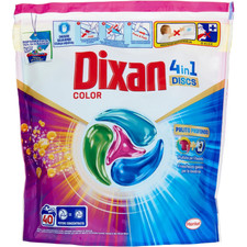Dixan Discs 4in1 Color 40pz