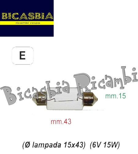 19346 lampadina a siluro - 19346,