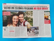 CLIPPING ARTICOLO DI GIORNALE GIALLO ITALIANO LORENZO CASINI DA COLLEZIONE -(77)