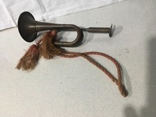 ANTICA TROMBA DA CACCIA IN OTTONE - PROVENIENZA GRAN BRETAGNA - EPOCA SECOLO XIX