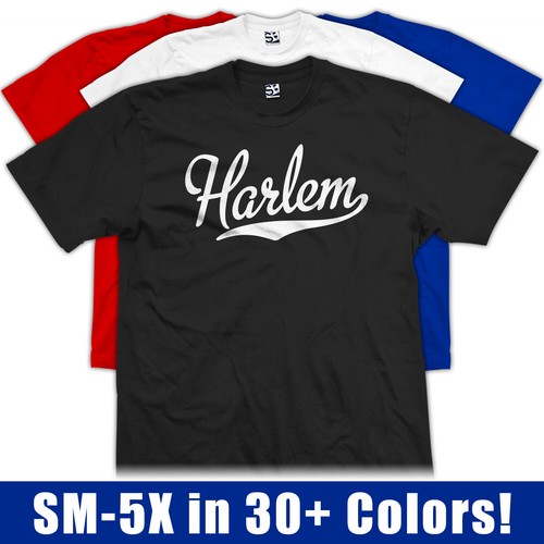 Shirt harlem script maglia - t-shirt, |