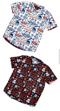 Camicia hawaiana reversibile