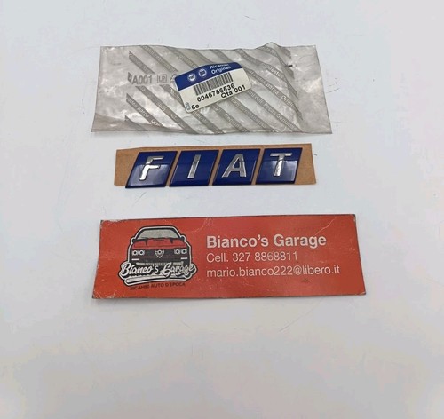 Scritta posteriore fiat - posteriore,