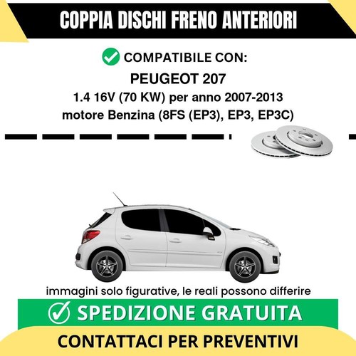 Coppia dischi freno anteriori - coppia,