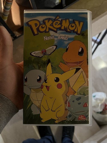 Pokemon nuovi amici vhs - pokemon,
