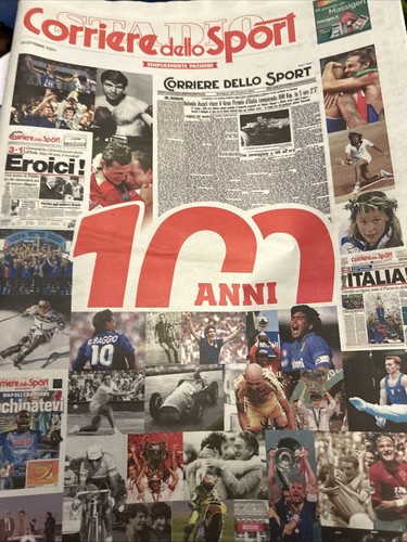 Corriere dello sport 100 anni - corriere,