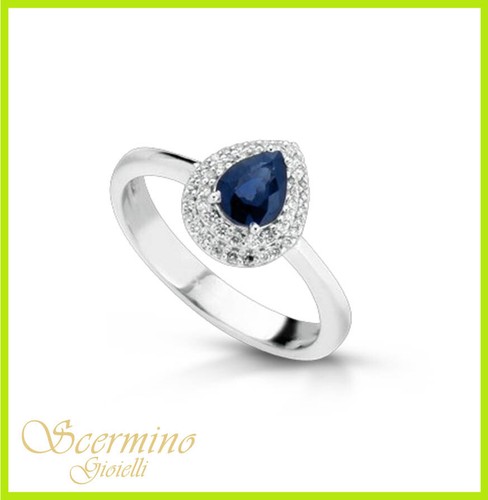 Anello oro bianco 18k - anello,