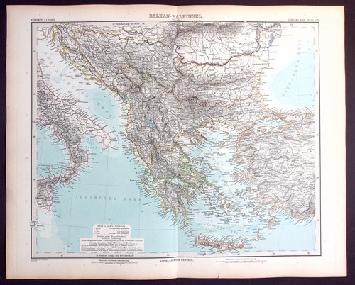 Mappa antica originale