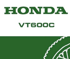 MANUALE OFFICINA REVISIONE RIPARAZIONE PDF HONDA 1988 VT600 VT600C VT