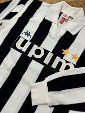Rara Maglia Calcio Vintage Juventus anni '80 NOS in lanetta, n. 3 Cabrini, tg. S