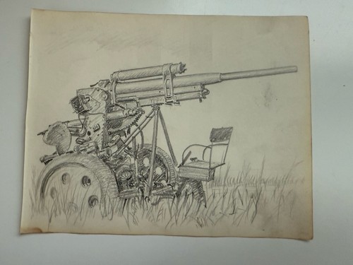 1942 orig disegno a matita - disegno,