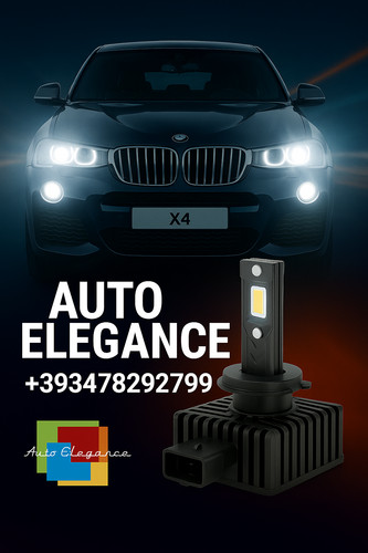 Coppia lampade d1s led da - led,