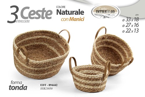 Ceste tonde con manico - 3,