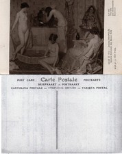 EROTISMO SALON DE 1912 - NUDI ARTISTICI DI ANDRèE KARPELES: "LE TUB"