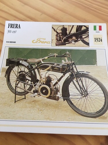 Frera 300 cm3 - 1924, carte