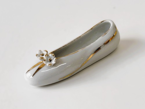 Scarpa piccola porcellana - scarpa,