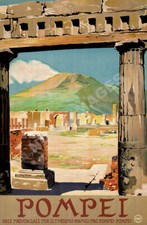Pompei Napoli vintage italian
