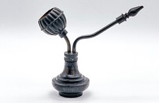 Antico Fischietto IN Ottone Cesellato Made IN India Handmade (5 x 14,5 X 12 CM)