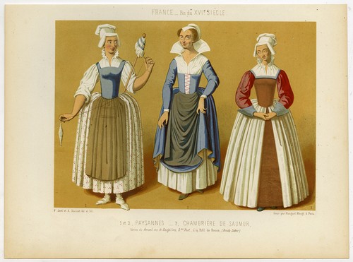 Antique print french - antique, print-french