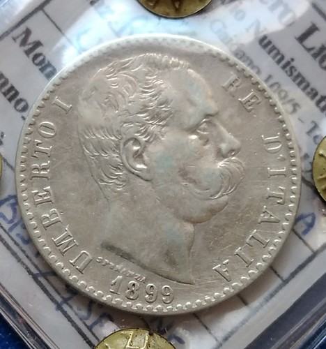 Moneta regno umberto lire - i,