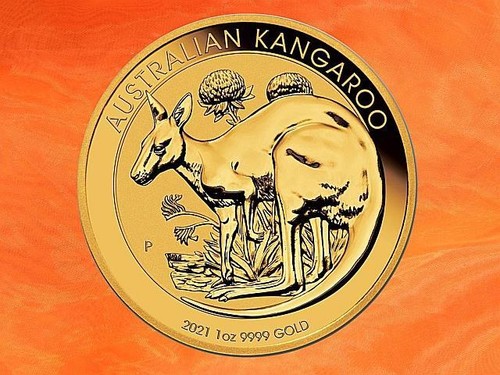 Canguro moneta oro 999 9 - oro, oz