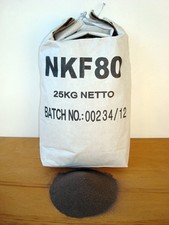 Corindone 25 Kg grana 80 ossido alluminio sabbiatrice sabbia graniglia abrasivo