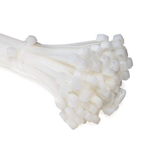Fascette plastica bianche - , 100