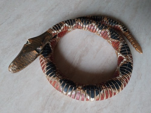 Serpente legno flessibile - serpente,