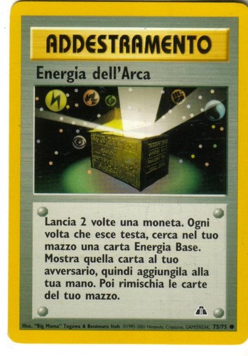 Carta pokemon addestramento - pokemon,