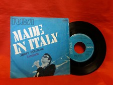 DISCO 45 GIRI  -  jimmi fontana   made in italy  pm 3740  versione INTROVABILE 